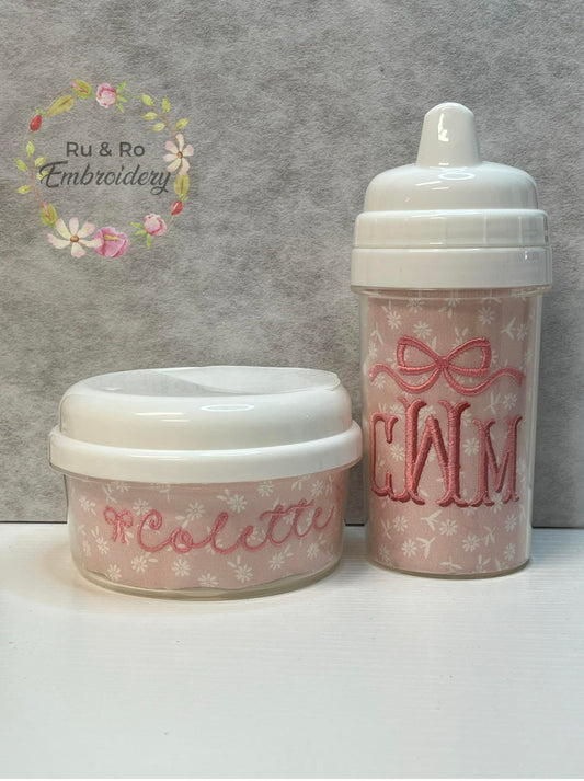 10 oz Sippy Cup & Snack Container