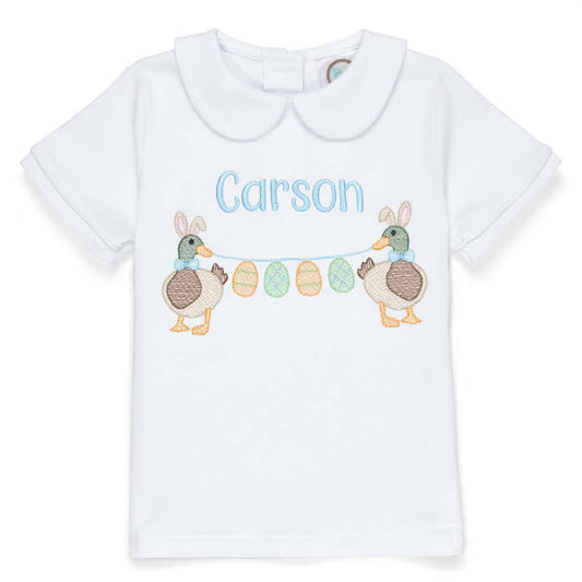 Easter Mallards Peter Pan Collar