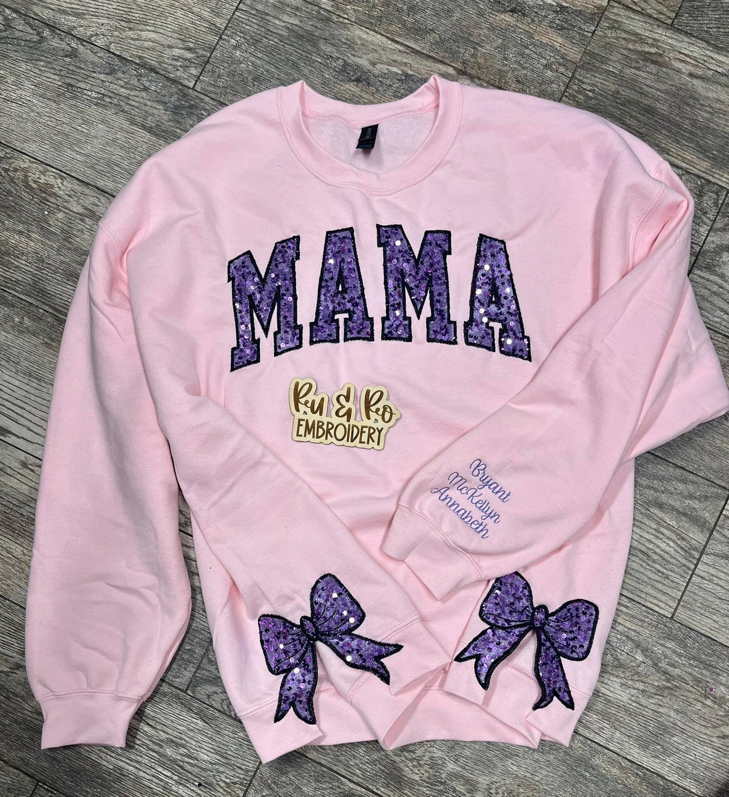 Mama Sweatshirt with side bows