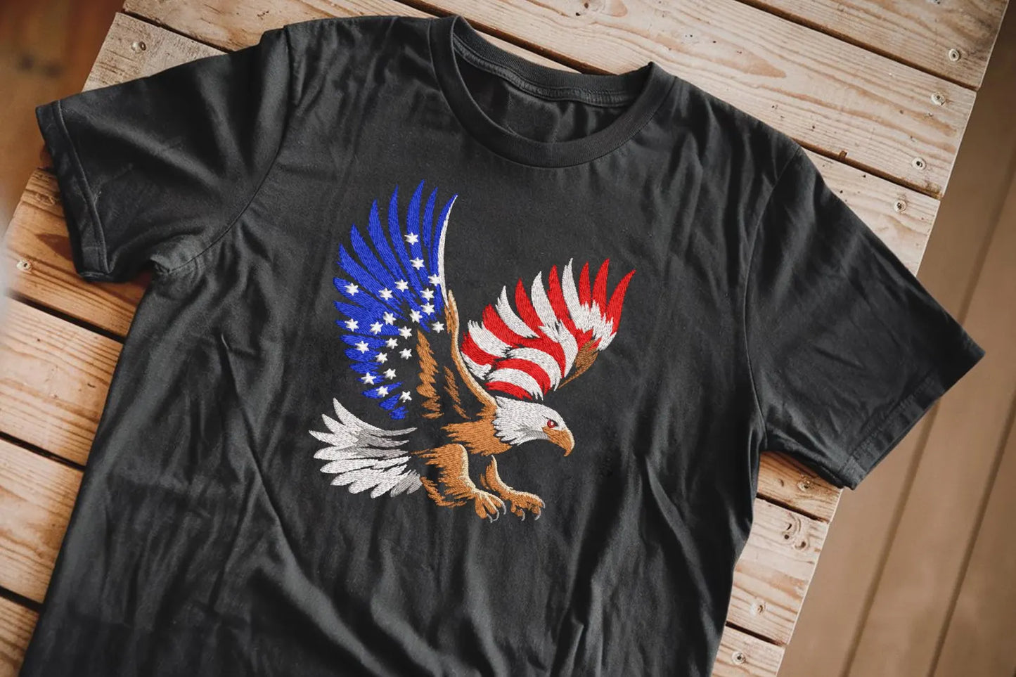 Patriotic American Eagle
