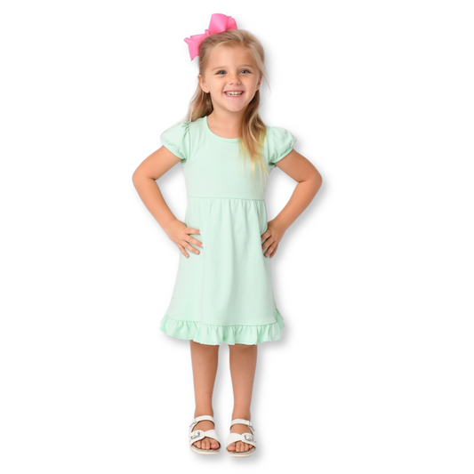 Ruffle Empire Dress