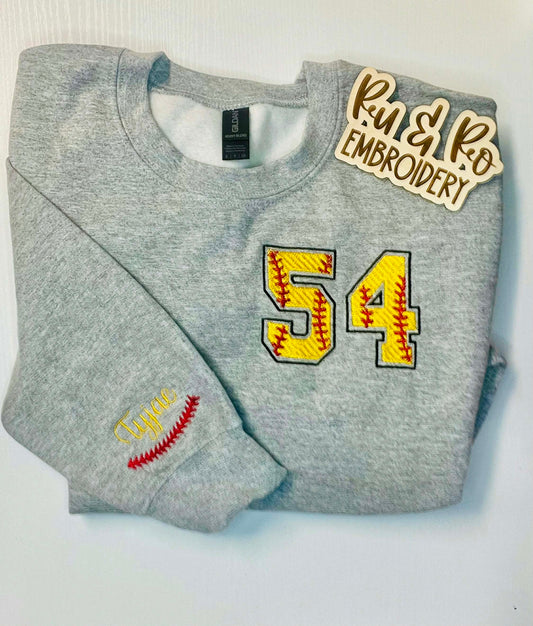 Custom Baseball Sweatshirt