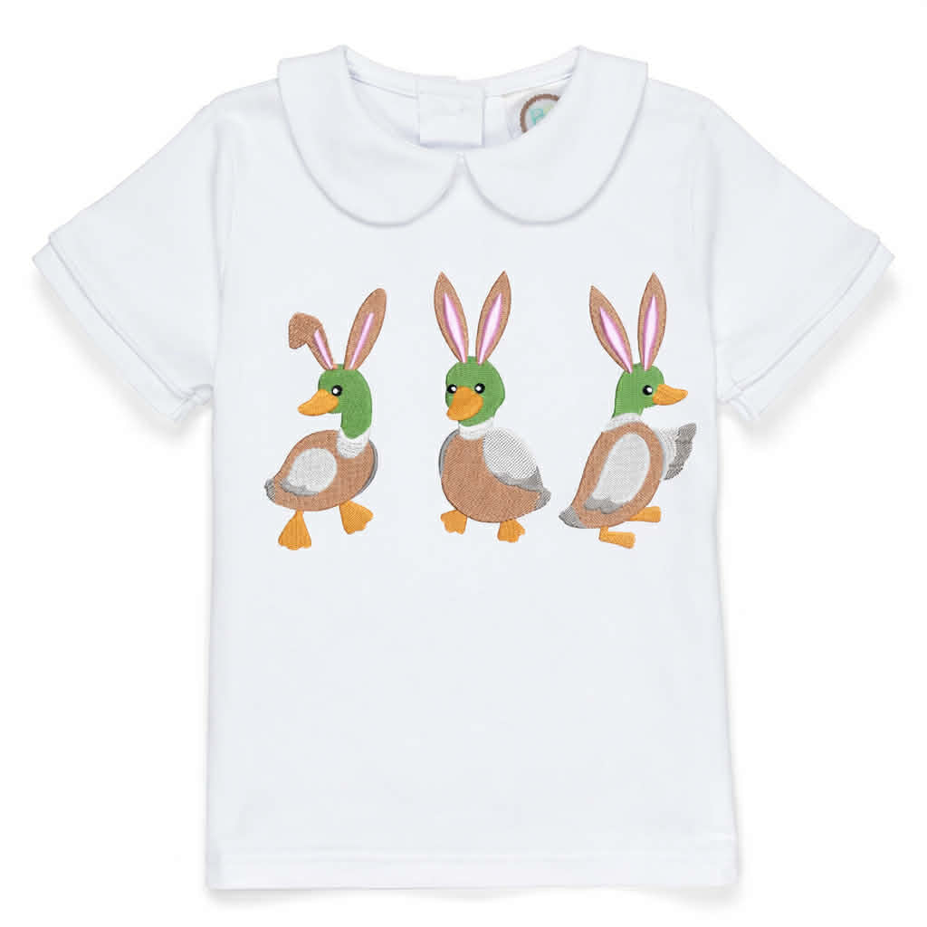 Easter Mallard Trio Peter Pan Collar